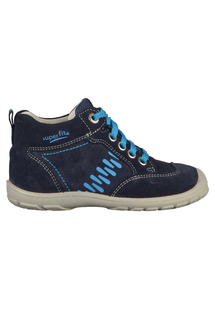 Superfit Halbschuhe Veloursleder Blau - surf4shoes