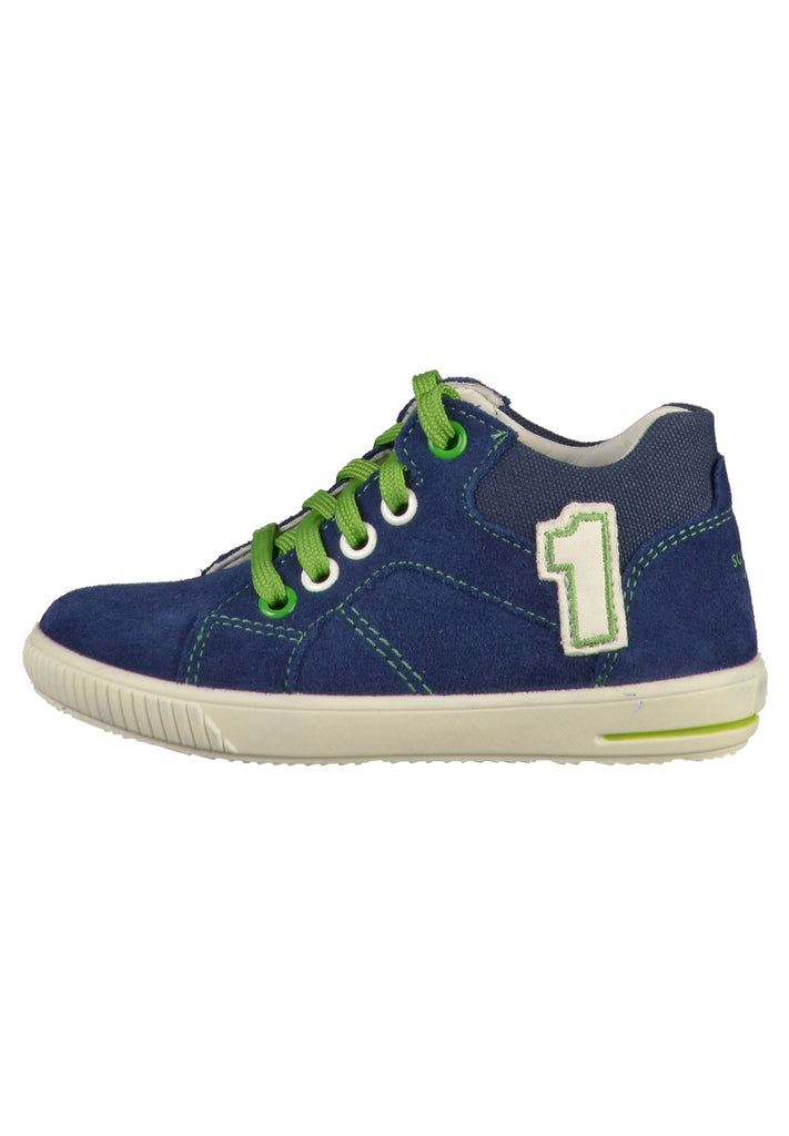 Superfit Sneaker Veloursleder/Textil Blau - surf4shoes