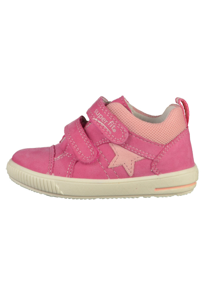Superfit Sneaker Veloursleder/Textil Pink - surf4shoes