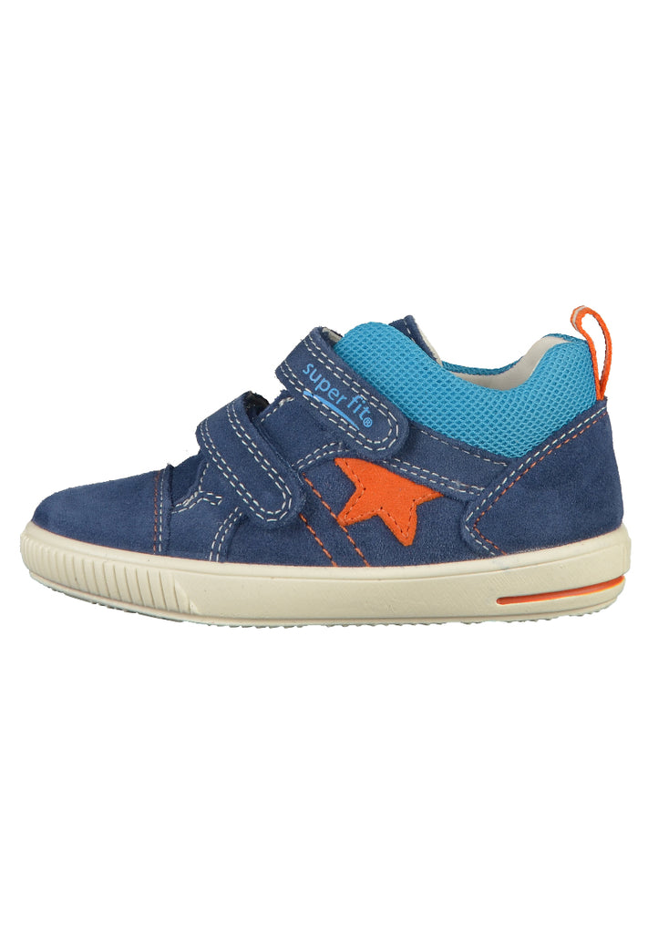 Superfit Sneaker Veloursleder/Textil Blau - surf4shoes