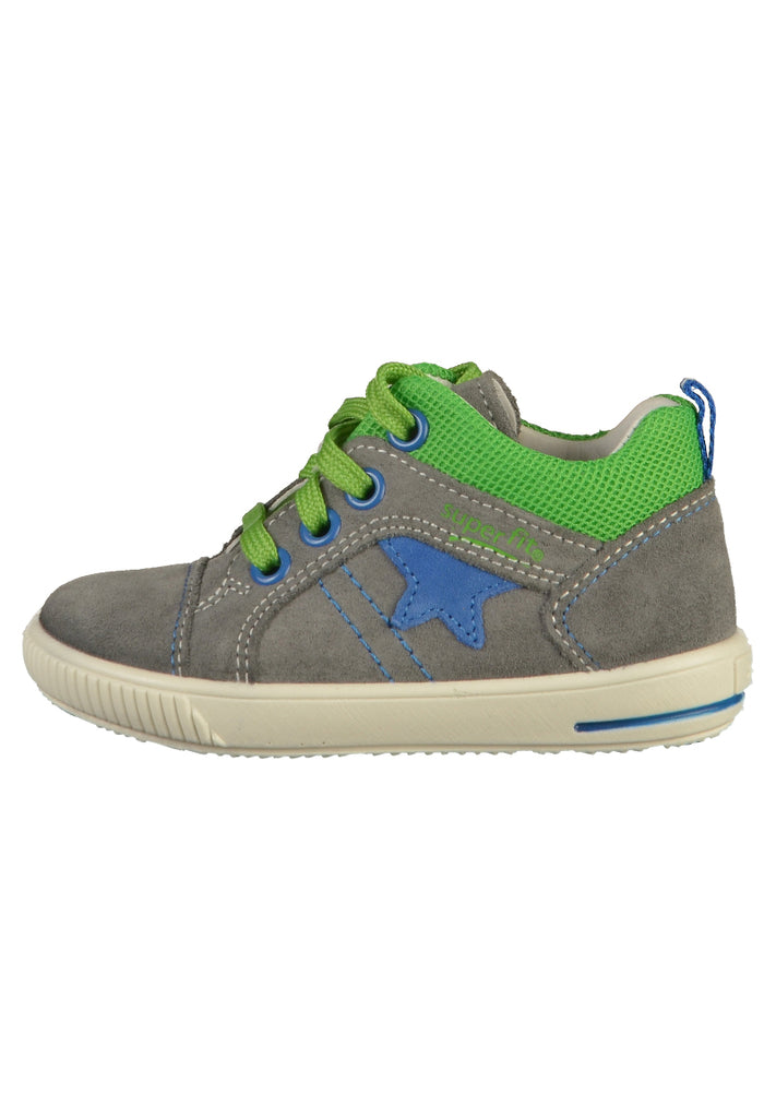 Superfit Sneaker Veloursleder/Textil Grau - surf4shoes