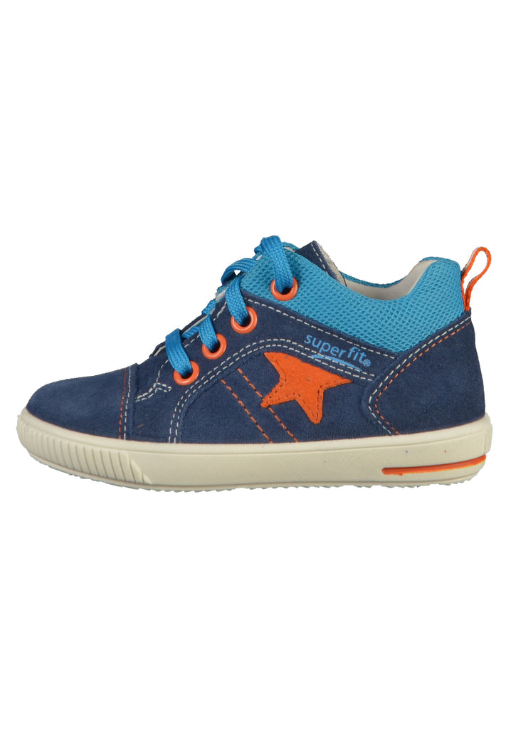 Superfit Sneaker Veloursleder/Textil Blau - surf4shoes