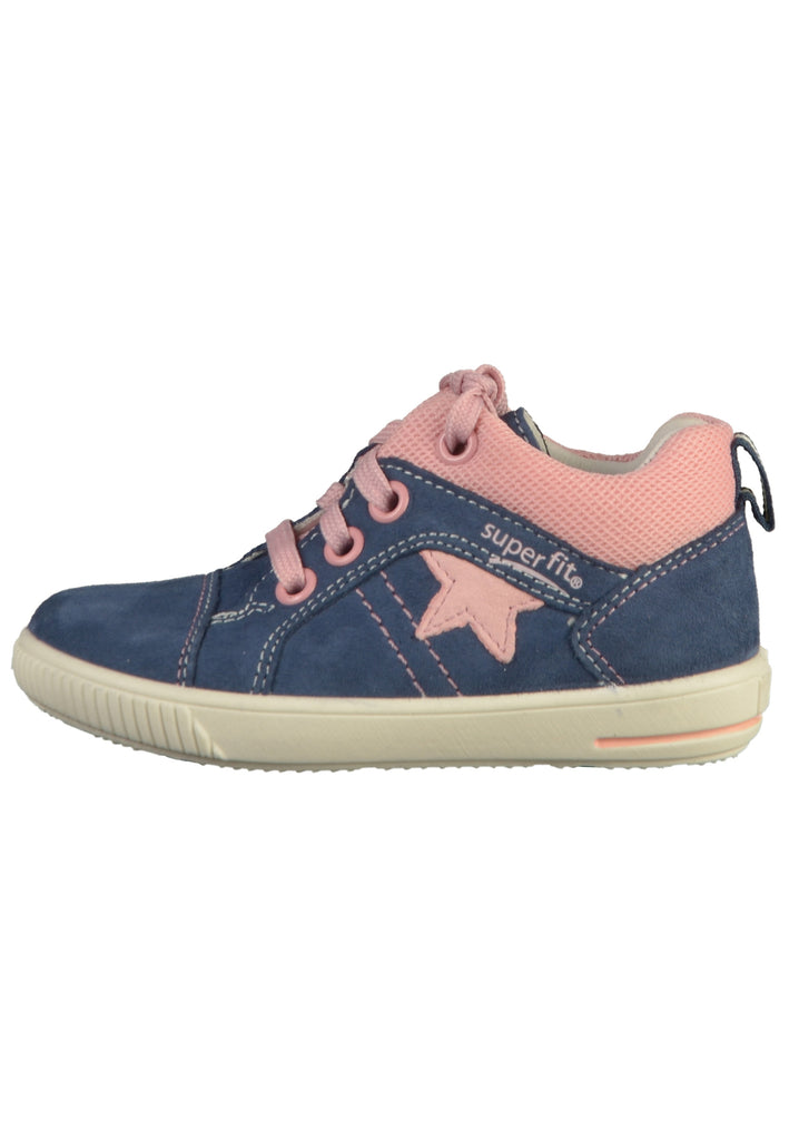 Superfit Sneaker Veloursleder/Textil Blau - surf4shoes