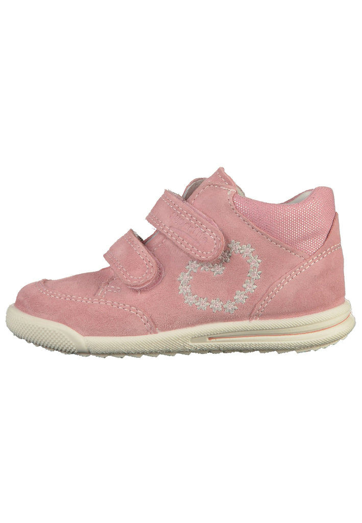 Superfit Sneaker Veloursleder/Textil Rosa - surf4shoes
