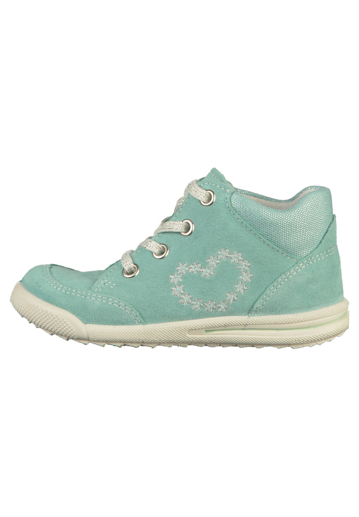 Superfit Sneaker Veloursleder/Textil Mint - surf4shoes