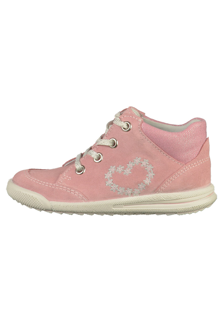 Superfit Sneaker Veloursleder/Textil Rosa - surf4shoes