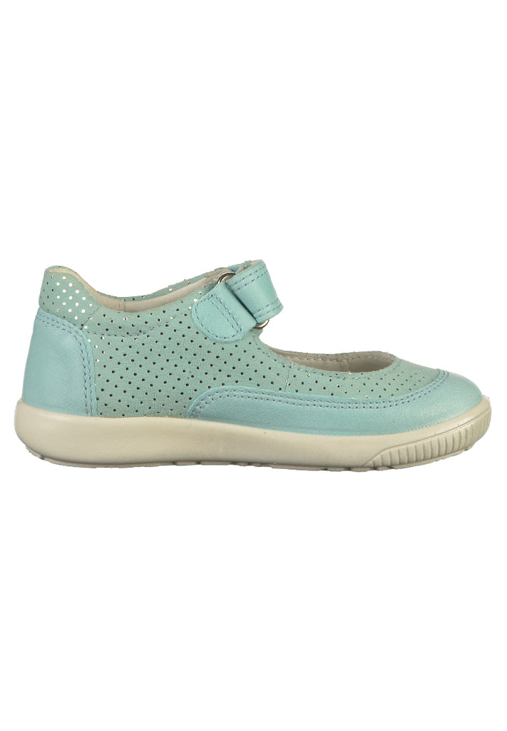 Superfit Ballerinas Leder Hellblau - surf4shoes