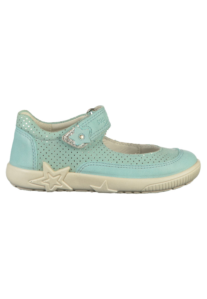 Superfit Ballerinas Leder Hellblau - surf4shoes