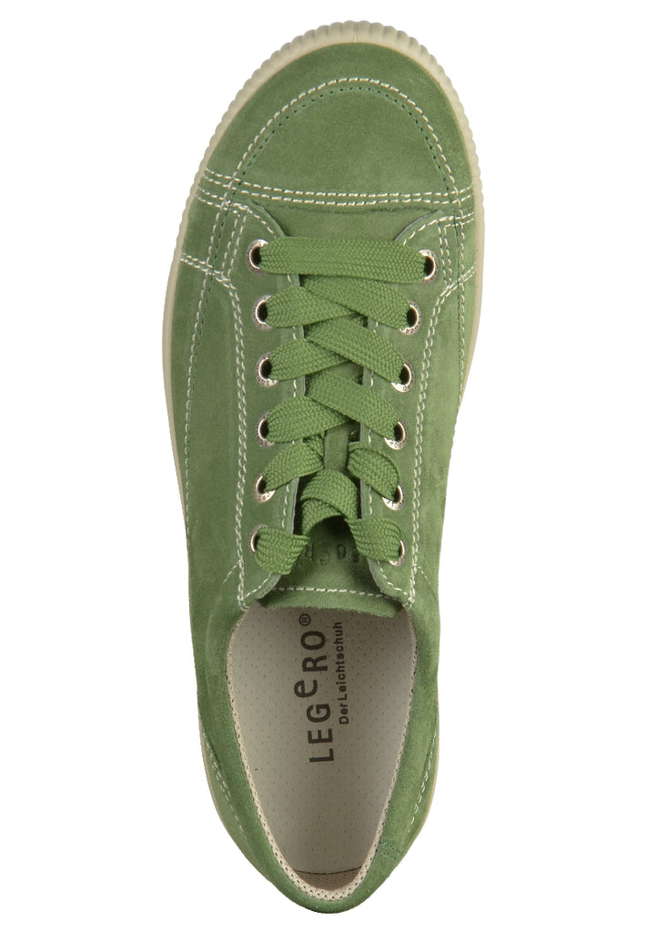 Legero Sneaker Veloursleder Grün - surf4shoes
