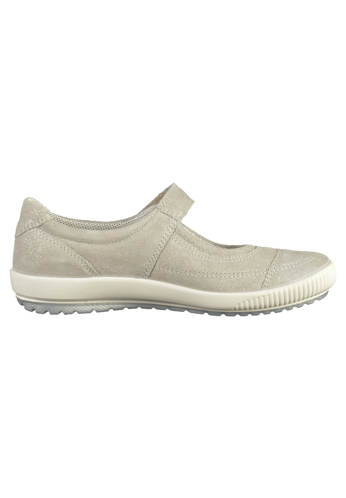 Legero Ballerinas Veloursleder Hellgrau - surf4shoes