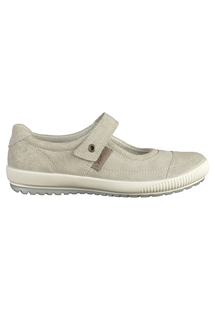 Legero Ballerinas Veloursleder Hellgrau - surf4shoes