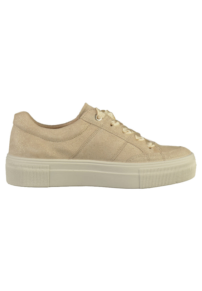 Legero Sneaker Veloursleder Beige - surf4shoes