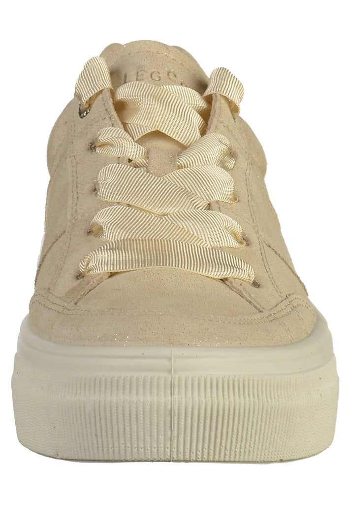 Legero Sneaker Veloursleder Beige - surf4shoes