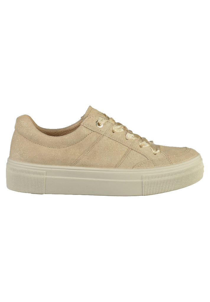 Legero Sneaker Veloursleder Beige - surf4shoes