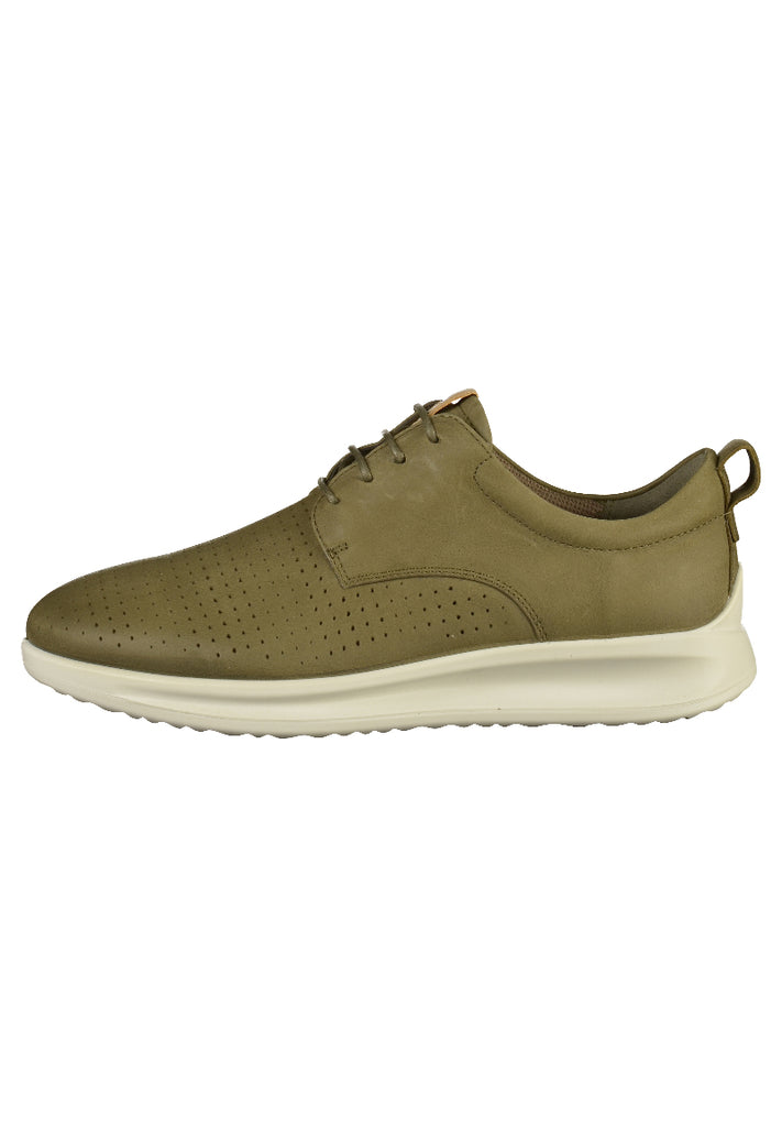 ecco Sneaker Leder Grün - surf4shoes