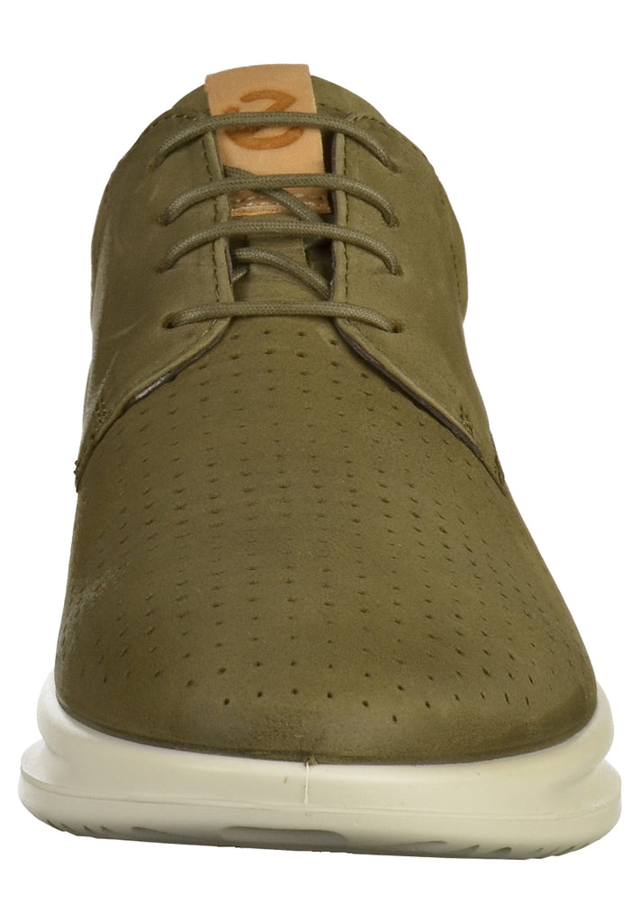 ecco Sneaker Leder Grün - surf4shoes