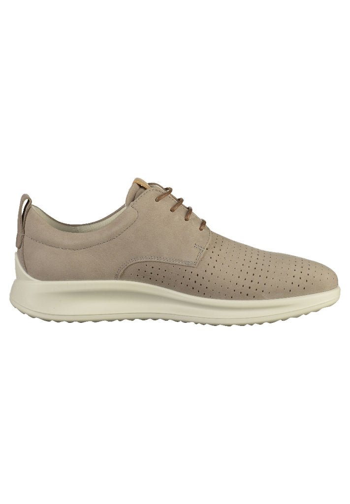 ecco Sneaker Leder/Textil Beige - surf4shoes