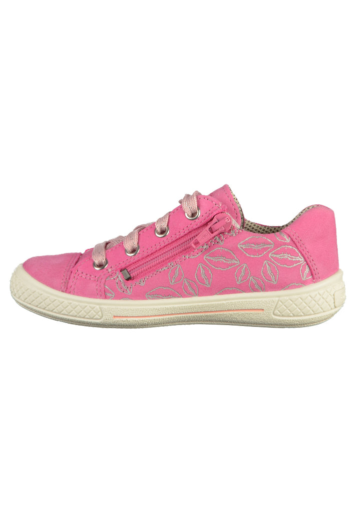 Superfit Sneaker Veloursleder Pink - surf4shoes