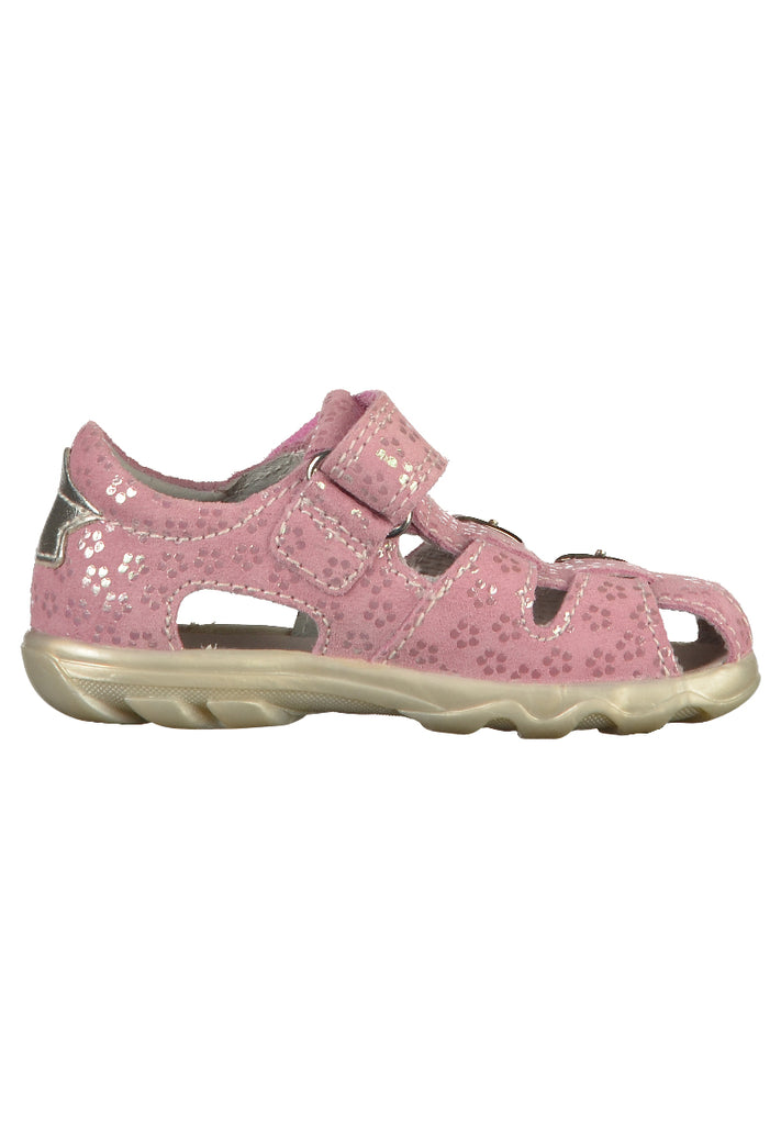 Richter Sandalen Veloursleder Rosa - surf4shoes