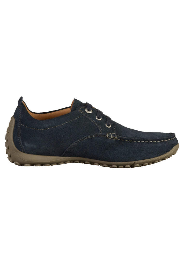 Geox Halbschuhe Veloursleder Navy - surf4shoes