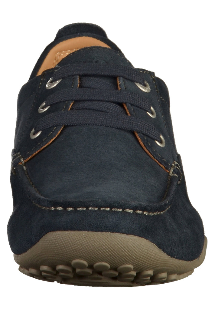Geox Halbschuhe Veloursleder Navy - surf4shoes