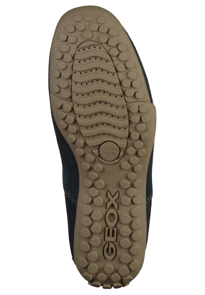 Geox Halbschuhe Veloursleder Navy - surf4shoes