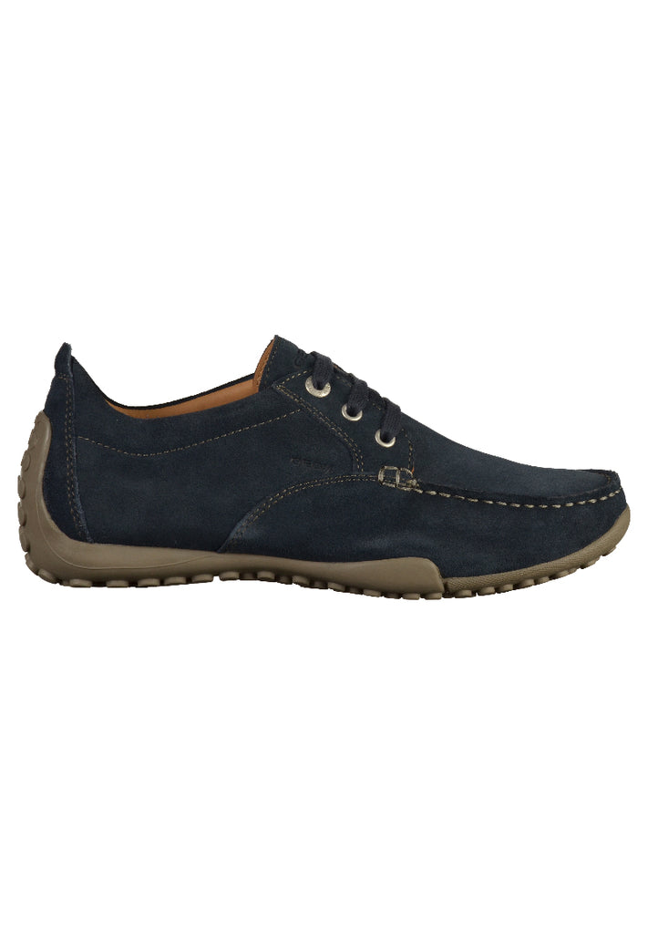 Geox Halbschuhe Veloursleder Navy - surf4shoes