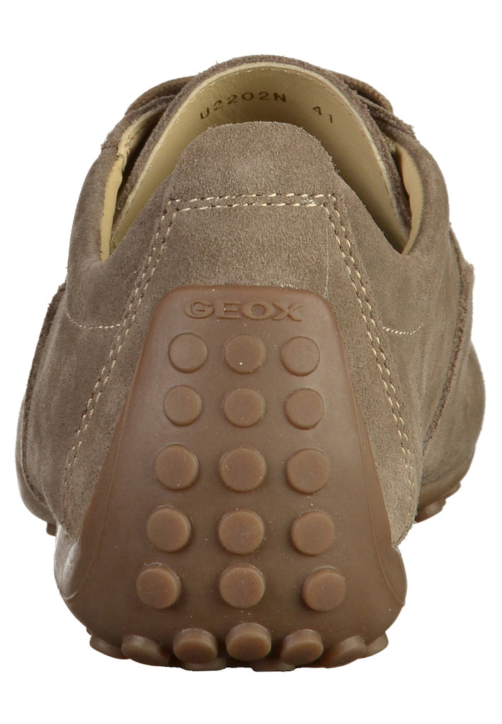 Geox Halbschuhe Veloursleder Taupe - surf4shoes