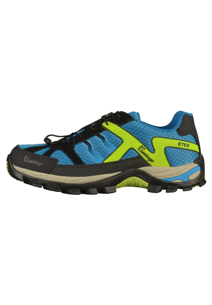 Kastinger Wanderschuhe Leder/Mesh Blau/Grün - surf4shoes