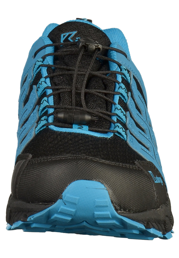 Kastinger Wanderschuhe Lederimitat/Mesh Schwarz/Blau - surf4shoes