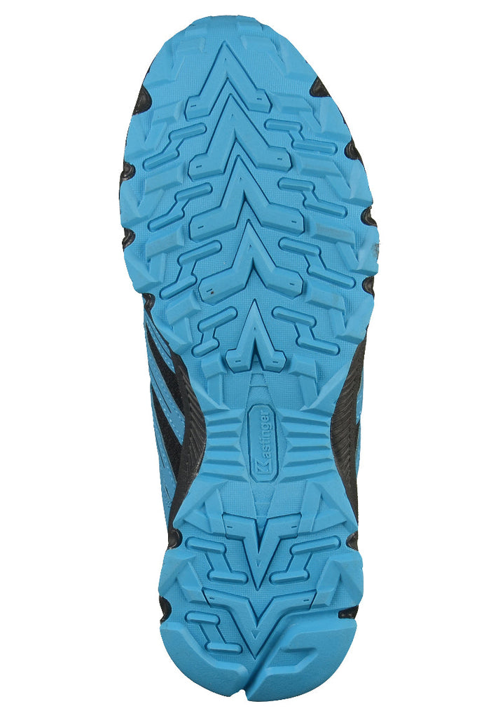 Kastinger Wanderschuhe Lederimitat/Mesh Schwarz/Blau - surf4shoes