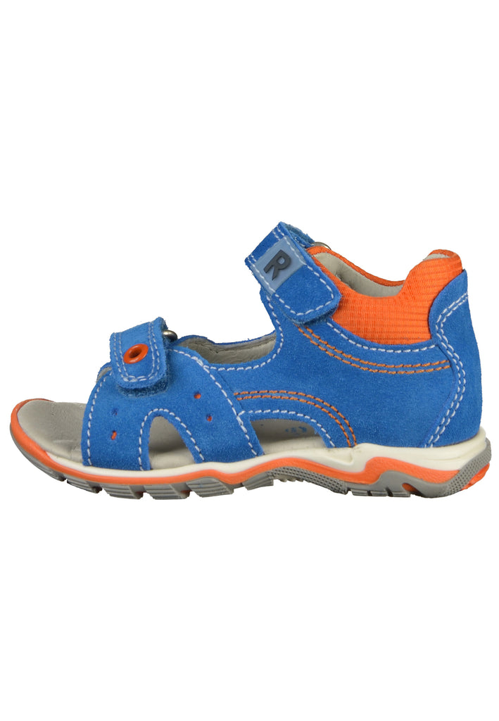 Richter Sandalen Veloursleder/Textil Blau - surf4shoes