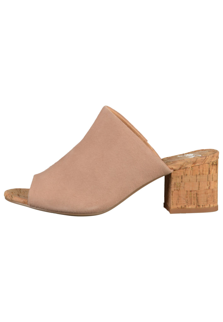 SPM Pantoletten Veloursleder Rose - surf4shoes