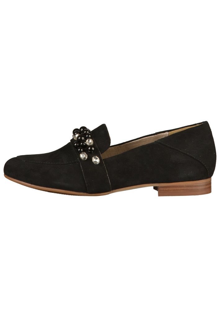 SPM Slipper Veloursleder Schwarz - surf4shoes