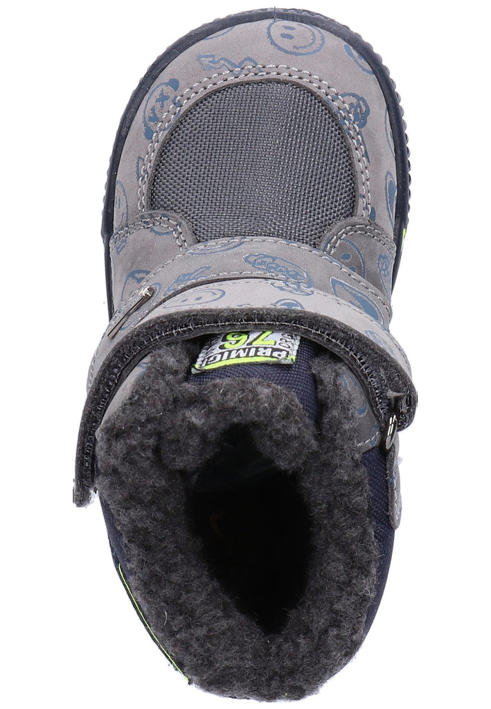 Primigi Stiefel Leder/Textil Grau - surf4shoes