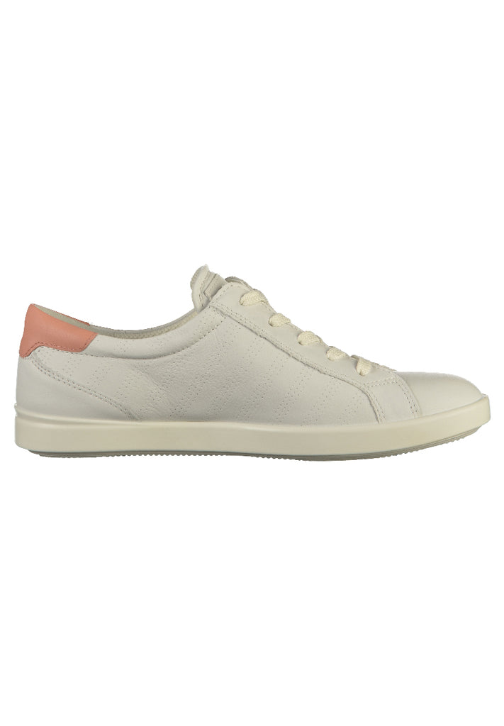 ecco Sneaker Leder Weiß - surf4shoes