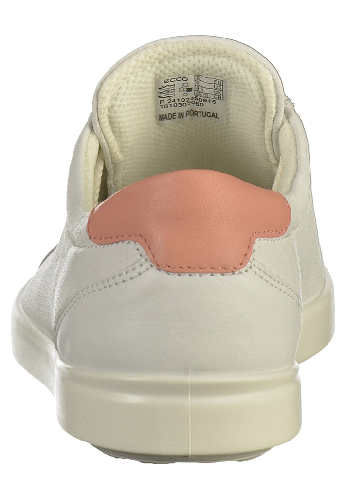 ecco Sneaker Leder Weiß - surf4shoes