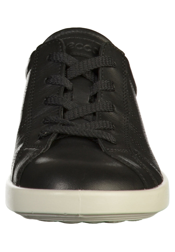 ecco Sneaker Leder Schwarz - surf4shoes