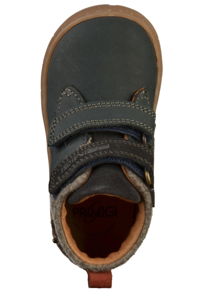 Primigi Halbschuhe Nubukleder Blau - surf4shoes