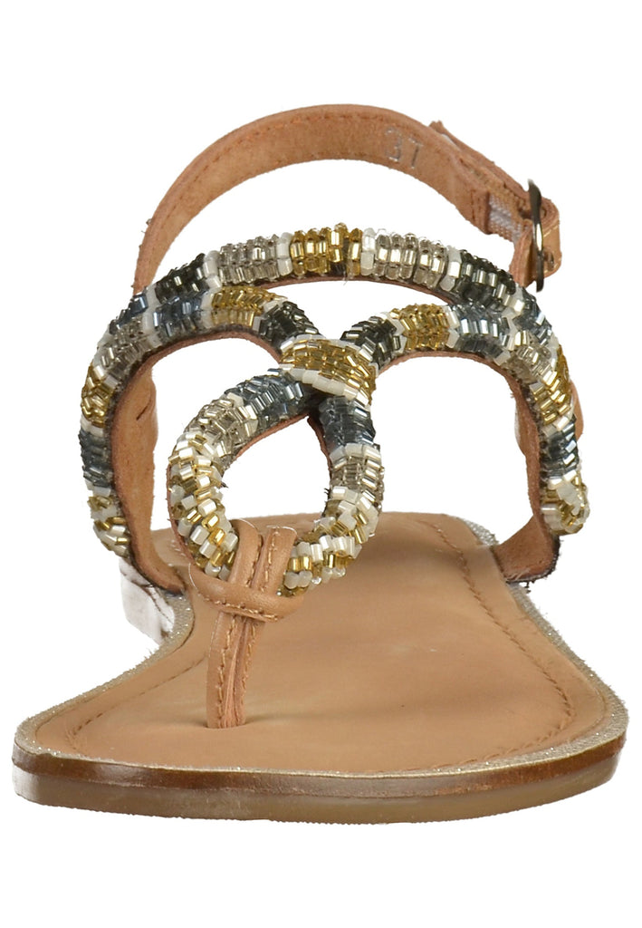 Bullboxer Sandalen Leder/Textil Natural - surf4shoes