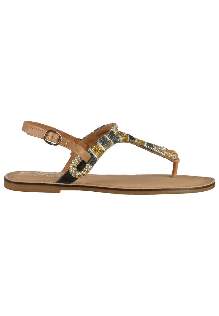 Bullboxer Sandalen Leder/Textil Natural - surf4shoes