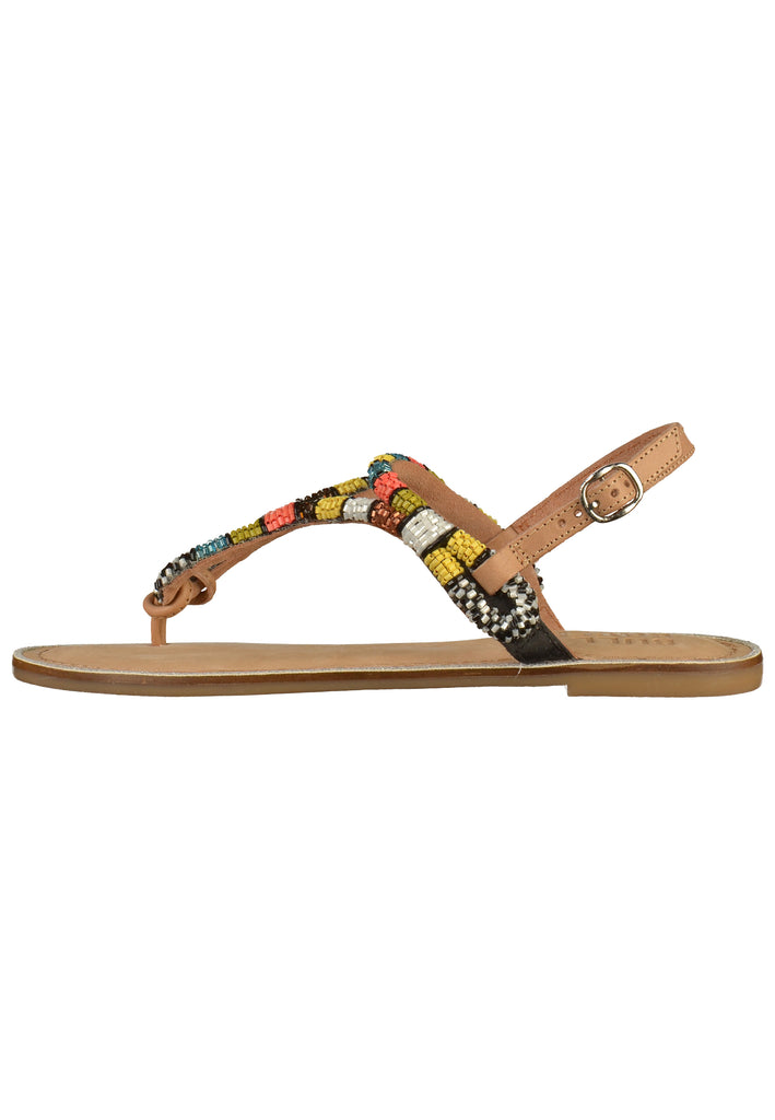 Bullboxer Sandalen Leder/Textil Natural - surf4shoes