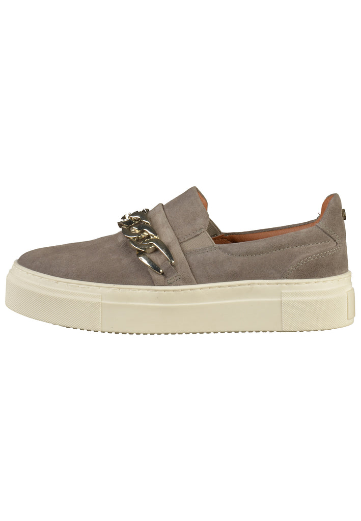 Bullboxer Slipper Veloursleder Dunkelgrau - surf4shoes
