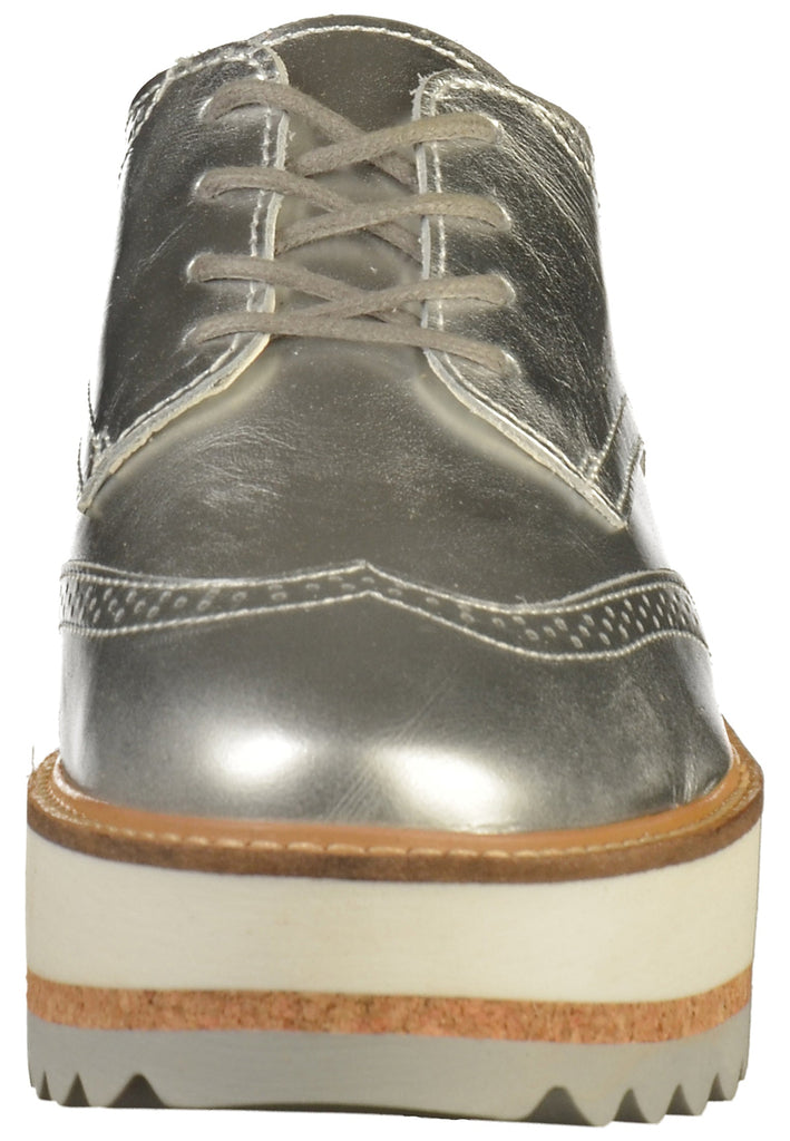 Bullboxer Halbschuhe Leder Silber - surf4shoes