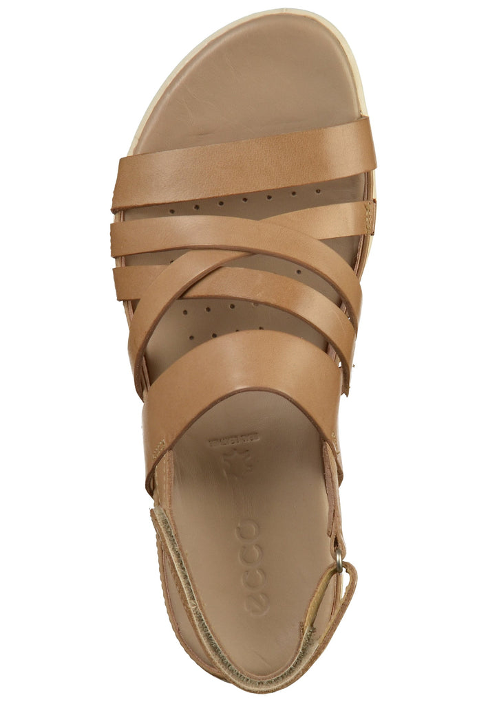 ecco Sandalen Leder Braun - surf4shoes