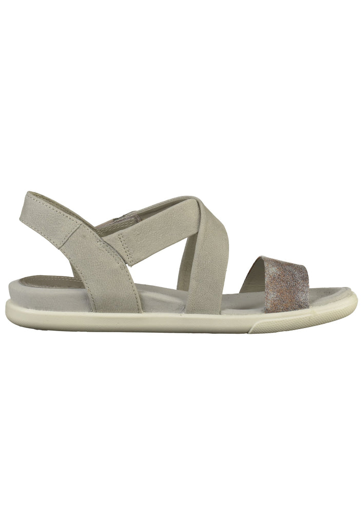 ecco Sandalen Leder Grau - surf4shoes