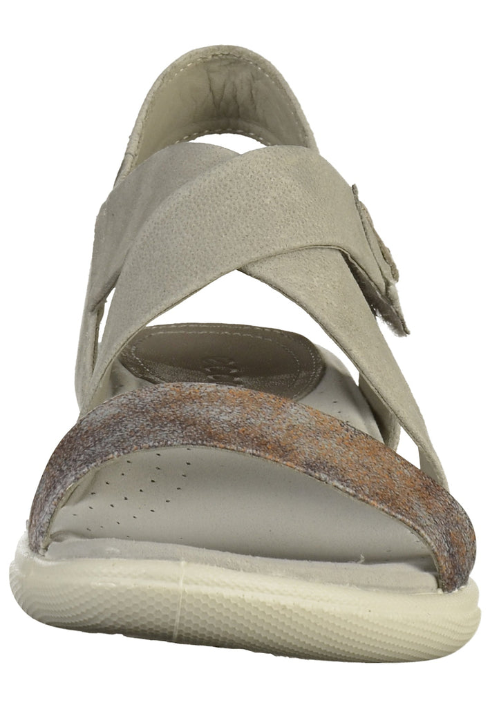 ecco Sandalen Leder Grau - surf4shoes