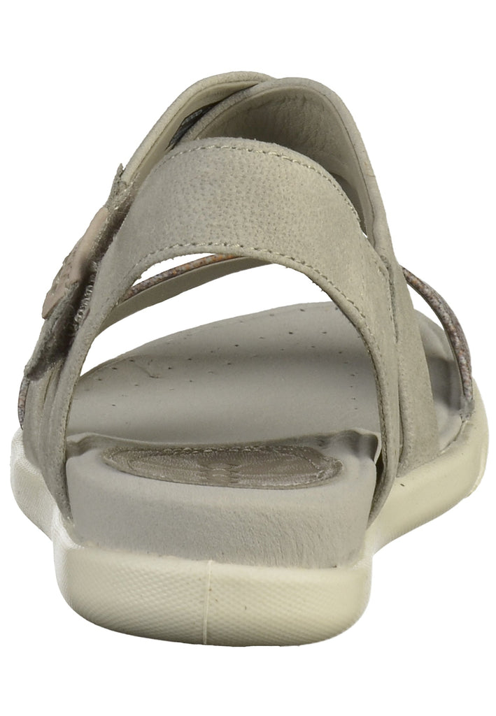 ecco Sandalen Leder Grau - surf4shoes