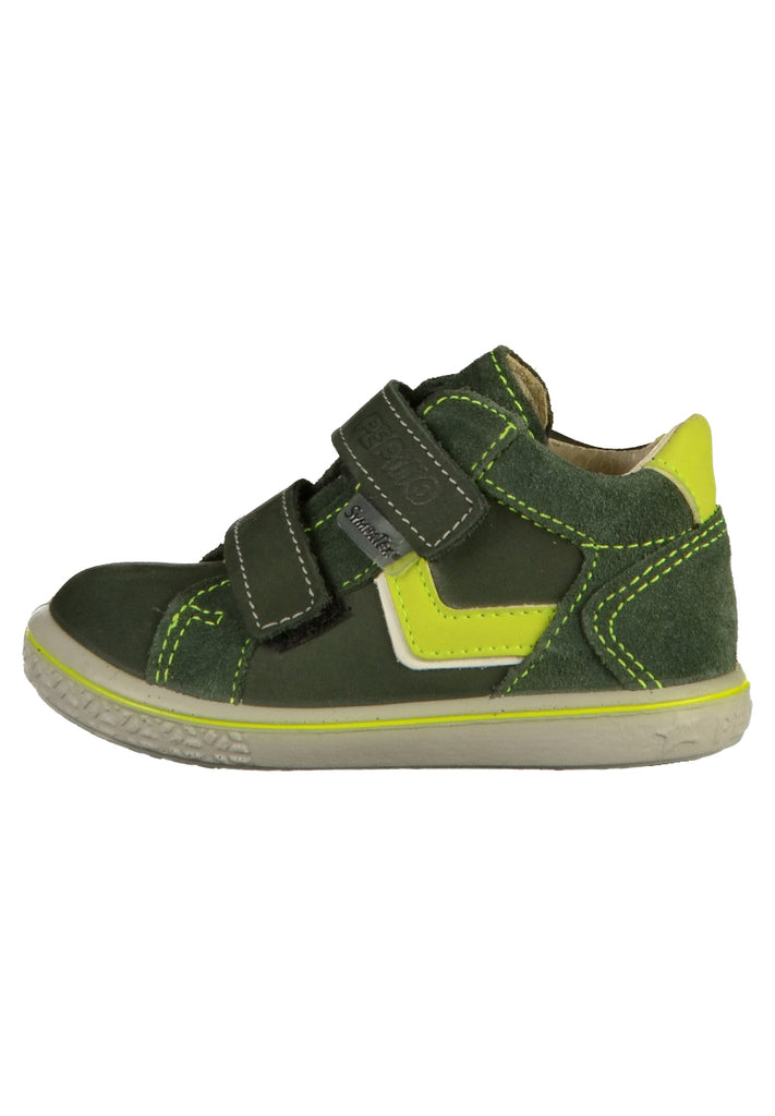Pepino Sneaker Leder Oliv - surf4shoes