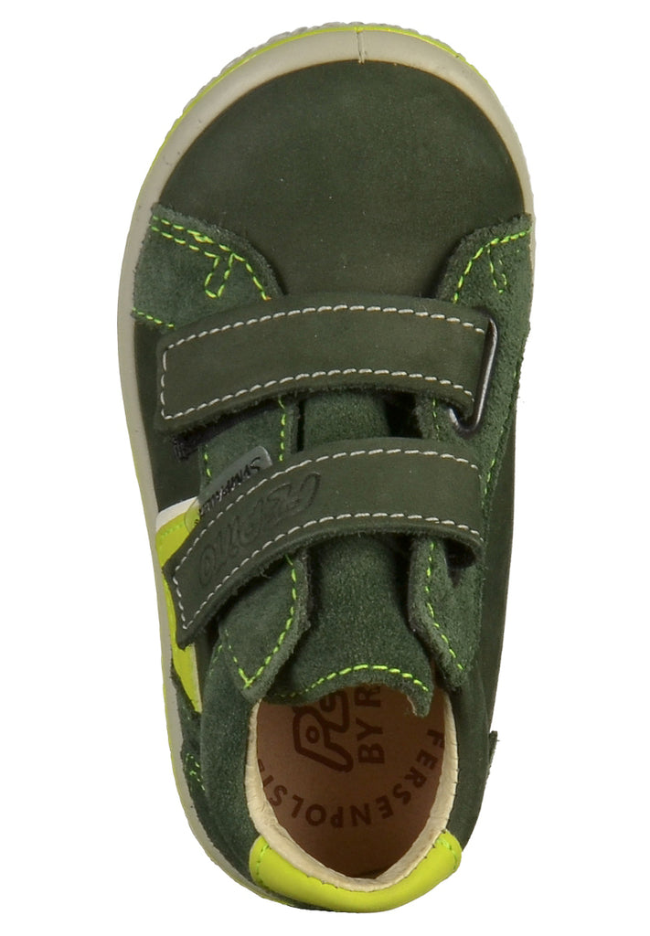 Pepino Sneaker Leder Oliv - surf4shoes
